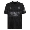 Camiseta de fútbol AC Milan Christian Pulisic 11 Cuarta Equipación 23-24 Negra - Hombre